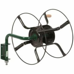 HELIOTRADE Devidoir Mural Enrouleur De Tuyau De Jardin à Equiper -Tuyau d'arrosage Soldes 10757504 3