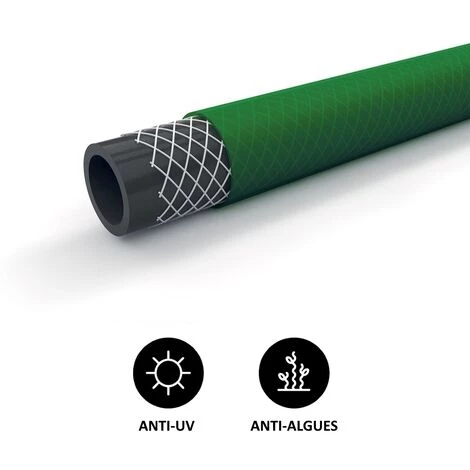 HUGGY TUYAUX Tuyau D'arrosage 3 Couches Ø 19 Mm (3/4 Pouce) - Longueur 25 Mètres 4 HUGGY TUYAUX Tuyau D'arrosage 3 Couches Ø 19 Mm (3/4 Pouce) - Longueur 25 Mètres – Image 2
