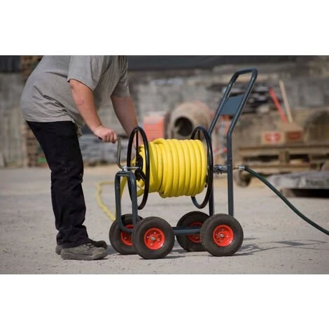 Dévidoir à Roues- Professionnel - Pour Tuyaux 110m 3/4 Flexibles Polet 4 Dévidoir à Roues- Professionnel - Pour Tuyaux 110m 3/4 Flexibles Polet – Image 2
