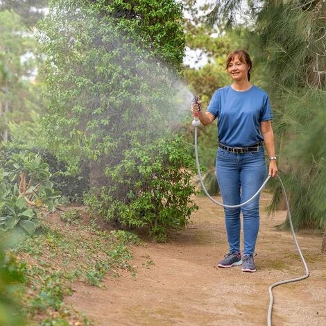 Dévidoir Mural 30m, Enrouleur Automatique Et Support Mural Pivotant à 180º, Buse De Tuyau à 9 Positions - Greencut MNG300 5 Dévidoir Mural 30m, Enrouleur Automatique Et Support Mural Pivotant à 180º, Buse De Tuyau à 9 Positions - Greencut MNG300 – Image 3