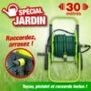 OUTIROR Chariot Enrouleur De Tuyau D'arrosage + 30 Mètres De Tuyau -Tuyau d'arrosage Soldes 11736636 1