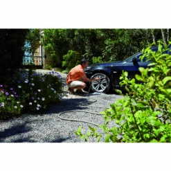 Kit Tuyau D'arrosage - HOZELOCK 116247 - Batterie Tricoflex Ultramax - Anti Torsion Ø15 Longueur 20m + Raccord Standard/aquastop/robinet + Lance - Garantie 25 Ans - Gris -Tuyau d'arrosage Soldes 12199788 3