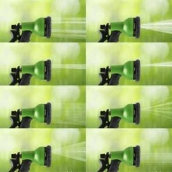 Waldbeck Water Wizard 15 Tuyau D'arrosage Polyvalent 8 Fonctions 15m Vert -Tuyau d'arrosage Soldes 12991039 4