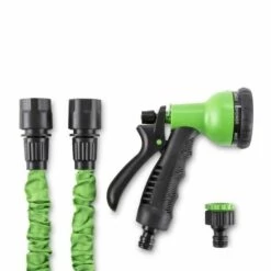 Waldbeck Water Wizard 15 Tuyau D'arrosage Polyvalent 8 Fonctions 15m Vert -Tuyau d'arrosage Soldes 12991039 5