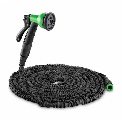 Waldbeck Water Wizard 15 Tuyau D'arrosage Souple 8 Fonctions 15 M Noir 3 Waldbeck Water Wizard 15 Tuyau D'arrosage Souple 8 Fonctions 15 M Noir