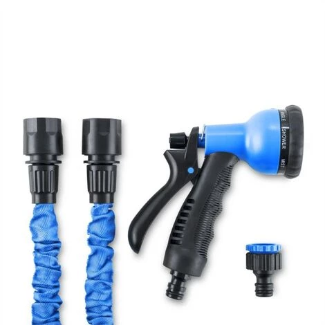 Waldbeck Flex 22 Tuyau D'arrosage Flexible Pour Jardin 8 Fonctions 22,5 M - Bleu 7 Waldbeck Flex 22 Tuyau D'arrosage Flexible Pour Jardin 8 Fonctions 22,5 M - Bleu – Image 5