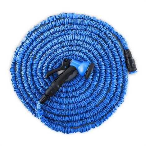 Waldbeck Water Wizard 15 Tuyau D'arrosage Réglable 8 Fonctions 15 M - Bleu 4 Waldbeck Water Wizard 15 Tuyau D'arrosage Réglable 8 Fonctions 15 M - Bleu – Image 2