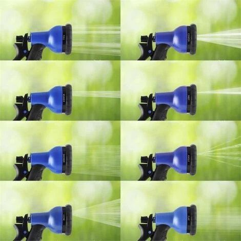 Waldbeck Water Wizard 15 Tuyau D'arrosage Réglable 8 Fonctions 15 M - Bleu 7 Waldbeck Water Wizard 15 Tuyau D'arrosage Réglable 8 Fonctions 15 M - Bleu – Image 5