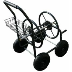 Varan Motors - TC471 Dévidoir, Chariot Enrouleur De Tuyau D'arrosage, Max 90mètres - Noir 9 Varan Motors - TC471 Dévidoir, Chariot Enrouleur De Tuyau D'arrosage, Max 90mètres - Noir -Tuyau d'arrosage Soldes 138804 3