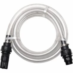 VIDAXL Tuyau D'aspiration Avec Raccords 7 M 22 Mm Blanc - Arrosage Et Irrigation - Tuyaux D'arrosage - Blanc - Blanc