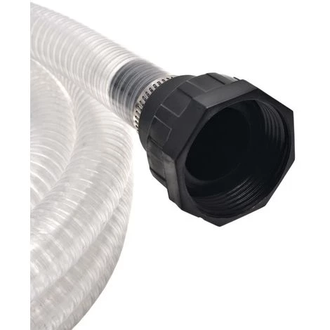 VIDAXL Tuyau D'aspiration Avec Raccords 7 M 22 Mm Blanc - Arrosage Et Irrigation - Tuyaux D'arrosage - Blanc - Blanc 6 VIDAXL Tuyau D'aspiration Avec Raccords 7 M 22 Mm Blanc - Arrosage Et Irrigation - Tuyaux D'arrosage - Blanc - Blanc – Image 4