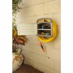 TECH-IT Support Mural Pour Tuyau D'arrosage (pour 45 M De Tube) Avec Armoire Rangement 5 TECH-IT Support Mural Pour Tuyau D'arrosage (pour 45 M De Tube) Avec Armoire Rangement -Tuyau d'arrosage Soldes 17331698 2