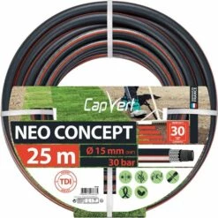 CAPVERT Tuyau D'arrosage Néo Concept Cap Vert - Diamètre 15 Mm - Longueur 25 M