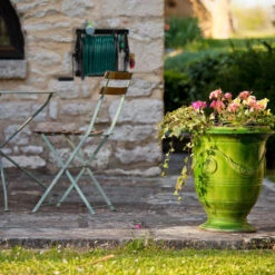 Relaxdays Enrouleur Mural De Tuyau, Tambour Enrouleur Tuyau D’arrosage Manivelle, 60 M Long, En Acier,HlP 36x53x50 Cm -Tuyau d'arrosage Soldes 18133463 3