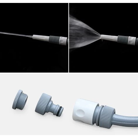 ALICE'S GARDEN Dévidoir Mural Automatique 20m. Enrouleur Avec Tuyau D’arrosage. Raccord Et Lance Fournis 7 ALICE'S GARDEN Dévidoir Mural Automatique 20m. Enrouleur Avec Tuyau D’arrosage. Raccord Et Lance Fournis – Image 5