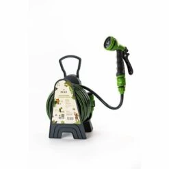 Dévidoir Portable équipé Pour Balcons Et Terrasses L.10m - Suan - Gris