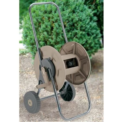 JARDIBRIC Chariot Dévidoir à Manivelle Pour Tuyau 4 JARDIBRIC Chariot Dévidoir à Manivelle Pour Tuyau – Image 2