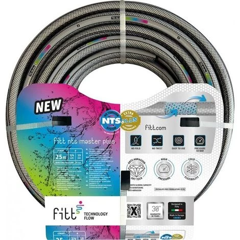 FP Tuyau D'eau Professionnel 1/2 - 12.5mm - 50bar - 50m NTS Masterplus 3 FP Tuyau D'eau Professionnel 1/2 - 12.5mm - 50bar - 50m NTS Masterplus