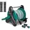 VONROC Dévidoir Avec Tuyau D’arrosage De 10m – Kit De Démarrage Complet – Tuyau D’arrosage, Buse D’arrosage, Raccords De Tuyau Et Raccord De Robinet Inclus -Tuyau d'arrosage Soldes 19973544 1