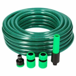 Tuyau D'arrosage EDM - Diamètre 15 Mm - 10 M Avec Accessoires