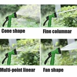 TOOLOFLIFEÂ  15M Pistolet à Eau Lavage De Voiture Multifonction, Buse De Pulvérisation De Jardin, Pulvérisateurs D'eau, Poignée Souple -Tuyau d'arrosage Soldes 22796337 4