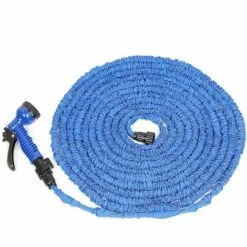 OOBEST 100FT 30m Tuyau D'arrosage Extensible Rétractable Avec 7 Fonction Pistole - Bleu 10 OOBEST 100FT 30m Tuyau D'arrosage Extensible Rétractable Avec 7 Fonction Pistole - Bleu -Tuyau d'arrosage Soldes 23507362 4