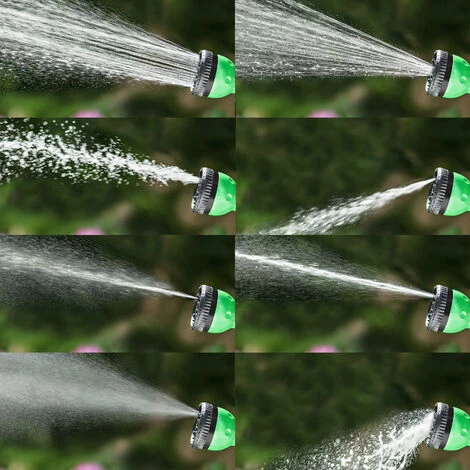 Tillvex® Tuyau Flexible 7,5m, Vert - Tuyau D'arrosage Flexible Extensible, Version Améliorée 2019, Tuyau De Jardinage Flexible, Tuyau D'étang De Jardin étirable 5 Tillvex® Tuyau Flexible 7,5m, Vert - Tuyau D'arrosage Flexible Extensible, Version Améliorée 2019, Tuyau De Jardinage Flexible, Tuyau D'étang De Jardin étirable – Image 3