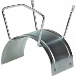 ALBA-KRAPF AG Porte-tuyau Midi L. 220 Mm P. 170 Mm Acier Galvanisé (sans Chrome 6)