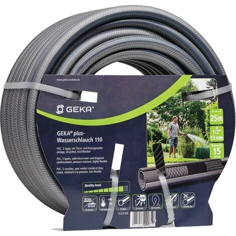 Tuyau D’arrosage P. Jardin GEKA Plus 110 L. 25 M D. Int. 12,5 Mm Rolle 3 Tuyau D’arrosage P. Jardin GEKA Plus 110 L. 25 M D. Int. 12,5 Mm Rolle