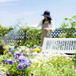 Relaxdays Chariot à Tuyau 45 M, Roulettes Pour Le Jardin & Le Balcon, Avec Roues, 76,5x44x41 Cm, Arrosage, Gris - Jaune 11 Relaxdays Chariot à Tuyau 45 M, Roulettes Pour Le Jardin & Le Balcon, Avec Roues, 76,5x44x41 Cm, Arrosage, Gris - Jaune -Tuyau d'arrosage Soldes 25128559 5