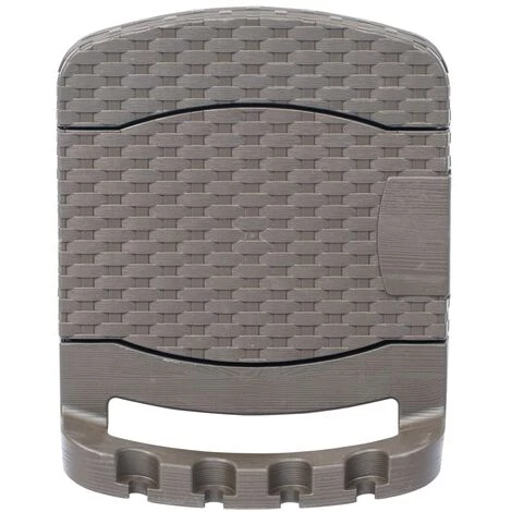 Hommoo Enrouleur De Tuyau Mural Avec Tuyau Plastique Marron HDV29820 4 Hommoo Enrouleur De Tuyau Mural Avec Tuyau Plastique Marron HDV29820 – Image 2