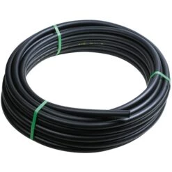 CAPVERT Tuyau Polyéthylène Basse Densité 6 Bar Cap Vert - Diamètre Extérieur 25 Mm - Longueur 50 M