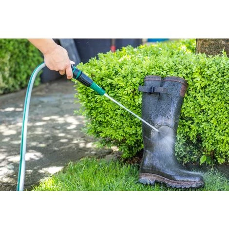 VONROC Set Complet Chariot Enrouleur Avec Tuyau D’arrosage De 20M, 3 Buses D’arrosage, Raccord De Tuyaux Et Raccord De Robinet Inclus 6 VONROC Set Complet Chariot Enrouleur Avec Tuyau D’arrosage De 20M, 3 Buses D’arrosage, Raccord De Tuyaux Et Raccord De Robinet Inclus – Image 4