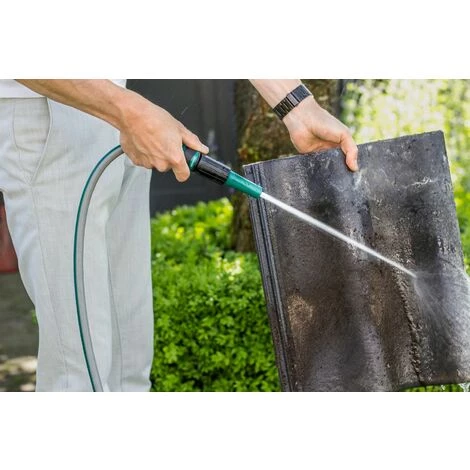 VONROC Set Complet Chariot Enrouleur Avec Tuyau D’arrosage De 20M, 3 Buses D’arrosage, Raccord De Tuyaux Et Raccord De Robinet Inclus 7 VONROC Set Complet Chariot Enrouleur Avec Tuyau D’arrosage De 20M, 3 Buses D’arrosage, Raccord De Tuyaux Et Raccord De Robinet Inclus – Image 5