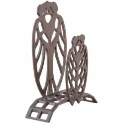 AUBRY GASPARD Porte-tuyau Mural Cigale En Fonte Marron - Marron