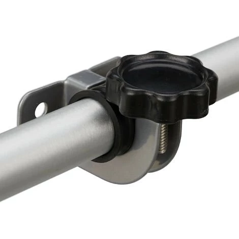 Relaxdays Enrouleur Pour Tuyau Métal, Dévidoir Vide, Acier Inoxydable & Aluminium, Sol & Mur, 30,5x45x36,5 Cm, Argenté 3 Relaxdays Enrouleur Pour Tuyau Métal, Dévidoir Vide, Acier Inoxydable & Aluminium, Sol & Mur, 30,5x45x36,5 Cm, Argenté