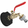 ASUPERMALL Ibc Tub Adaptateur 1/2 " Robinet Raccord De Sortie Valve Robinet Tuyau D'Arrosage Raccords
