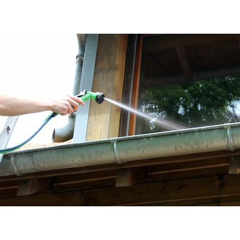 Tuyau D'arrosage Ecoflex7 Extensible Et Rétractable De 2,5 à 7,5m - Vert Et Bleu - Jardibric 4 Tuyau D'arrosage Ecoflex7 Extensible Et Rétractable De 2,5 à 7,5m - Vert Et Bleu - Jardibric – Image 2