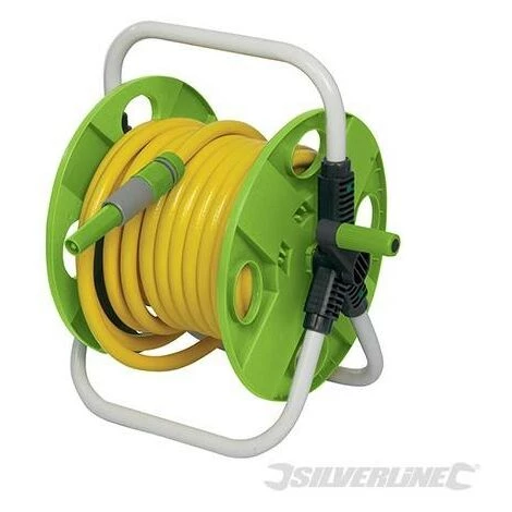 SILVERLINE Dévidoir Pour Tuyau, Capacité 45 M, Capacité 45 M 4 SILVERLINE Dévidoir Pour Tuyau, Capacité 45 M, Capacité 45 M – Image 2