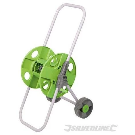 SILVERLINE Dévidoir-chariot Pour Tuyau, Capacité 45 M, Capacité 45 M 3 SILVERLINE Dévidoir-chariot Pour Tuyau, Capacité 45 M, Capacité 45 M