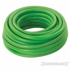 SILVERLINE Tuyau D'arrosage En PVC Renforcé, 15 M, 15 M