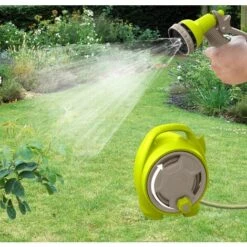 Jardibric Mini Dévidoir Portable Kit 10 M -Tuyau d'arrosage Soldes 28392426 2