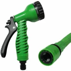 Saturnia 8070502 ? Tube Extensible D'arrosage Avec Pistolet 7 Positions, 15 m, Multicolore -Tuyau d'arrosage Soldes 29456085 3