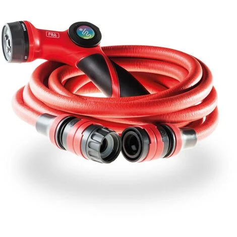 FITT YOYO CLUB 10 M, Tuyau D'Arrosage De Jardin Extensible Pour Arrosage Avec Petit Sac à Dos Pour Le Transporter, Crochet Pour Clôtures Et Pistolet Multi-Jet 3 FITT YOYO CLUB 10 M, Tuyau D'Arrosage De Jardin Extensible Pour Arrosage Avec Petit Sac à Dos Pour Le Transporter, Crochet Pour Clôtures Et Pistolet Multi-Jet