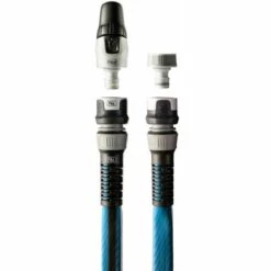 FITT FORCE 5/8" 25 M, Tuyau D'arrosage Compact Et Léger Pour Usage Intensif Avec Lance, Couleur Bleu -Tuyau d'arrosage Soldes 29804096 2