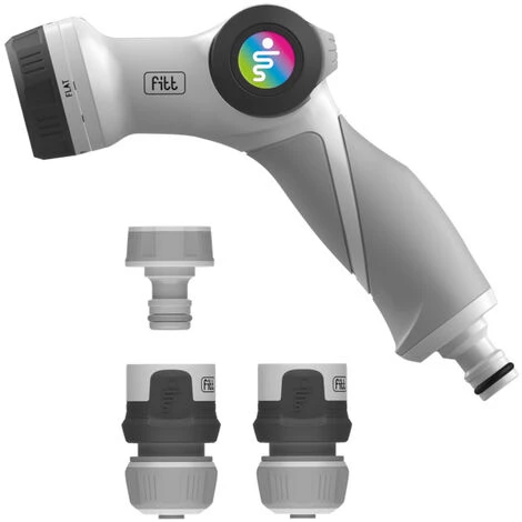 FITT NTS RED 5/8" (15 Mm) 20m Kit - Tuyau D'arrosage De Jardin Solide Et Malléable Pour Une Utilisation Intensive, Avec Pistolet Multi-jet Et Raccords 5 FITT NTS RED 5/8" (15 Mm) 20m Kit - Tuyau D'arrosage De Jardin Solide Et Malléable Pour Une Utilisation Intensive, Avec Pistolet Multi-jet Et Raccords – Image 3