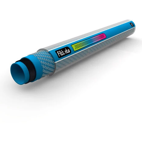 FITT NTS JEANS 1/2" (12,5 Mm) 20 M Kit - Tuyau D'arrosage De Jardin Pour Une Utilisation Intensive, Avec Pistolet Multi-jet Et Raccords 4 FITT NTS JEANS 1/2" (12,5 Mm) 20 M Kit - Tuyau D'arrosage De Jardin Pour Une Utilisation Intensive, Avec Pistolet Multi-jet Et Raccords – Image 2