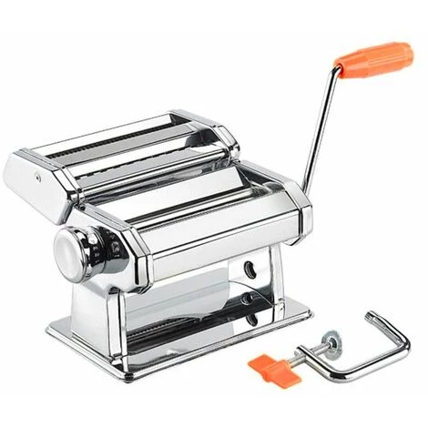 JEOBEST Kit Machine A Pates Et De Rouleaux Decoupeurs Pour Patissier Appareil A Pate / Laminoir Robot Ménager?Diviser? - Argent 4 JEOBEST Kit Machine A Pates Et De Rouleaux Decoupeurs Pour Patissier Appareil A Pate / Laminoir Robot Ménager?Diviser? - Argent – Image 2