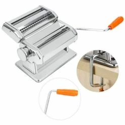 JEOBEST Kit Machine A Pates Et De Rouleaux Decoupeurs Pour Patissier Appareil A Pate / Laminoir Robot Ménager?Diviser? - Argent 10 JEOBEST Kit Machine A Pates Et De Rouleaux Decoupeurs Pour Patissier Appareil A Pate / Laminoir Robot Ménager?Diviser? - Argent -Tuyau d'arrosage Soldes 30533404 4