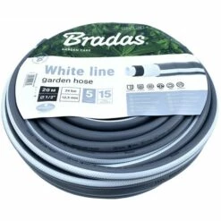 BRADAS WHITE LINE Tuyau D'arrosage 5 Couches Ø12,5 Mm (1/2 ) 20 Mètres